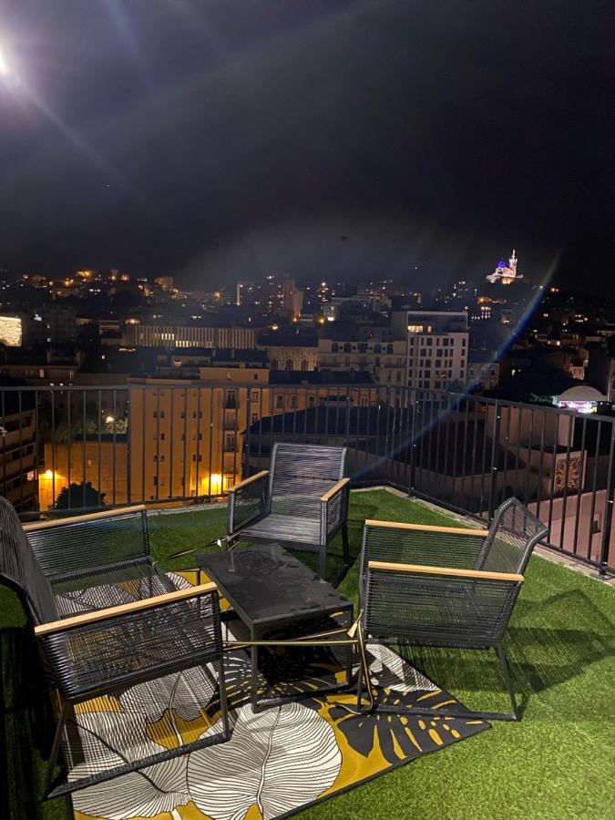 Apartamento Marseille: Superbe Vue Sur Notre-Dame De La Garde Exterior foto