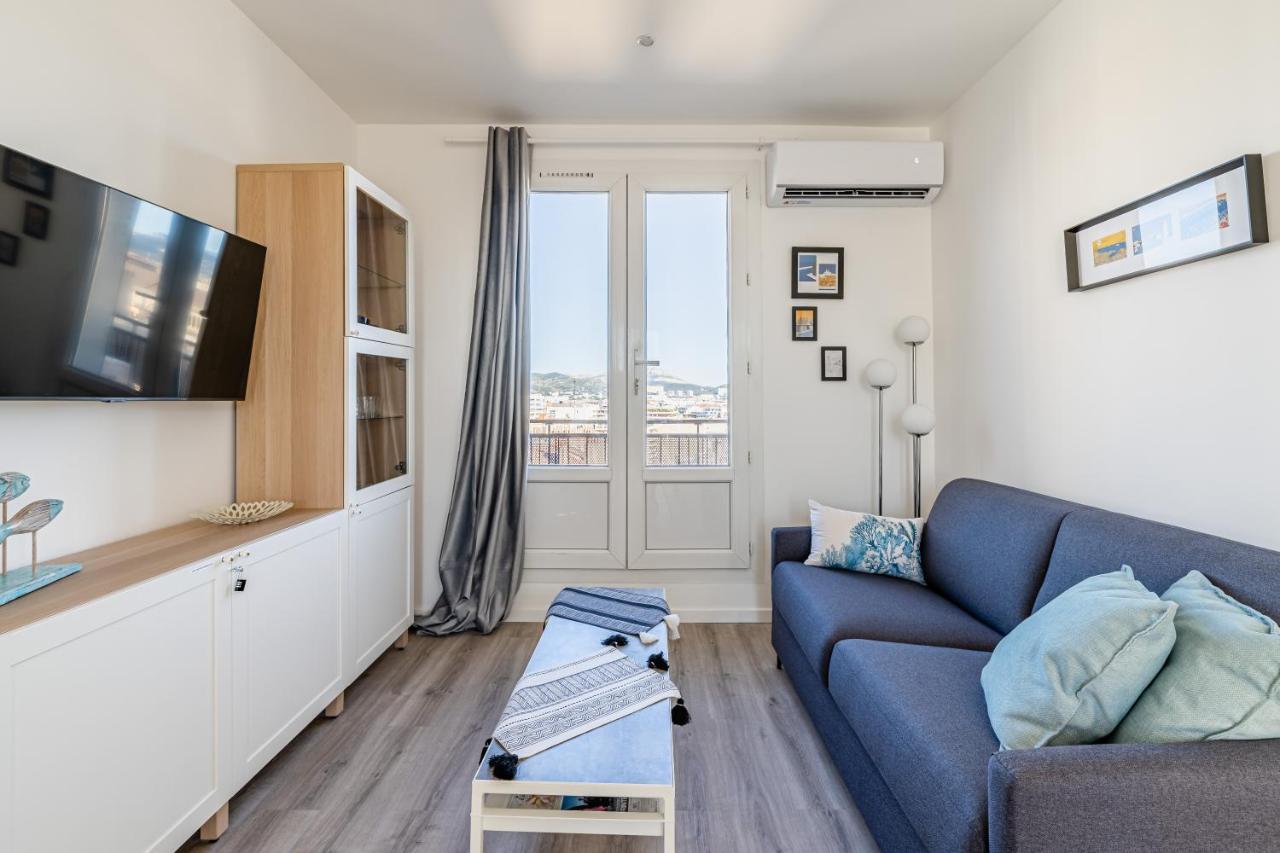 Apartamento Marseille: Superbe Vue Sur Notre-Dame De La Garde Exterior foto