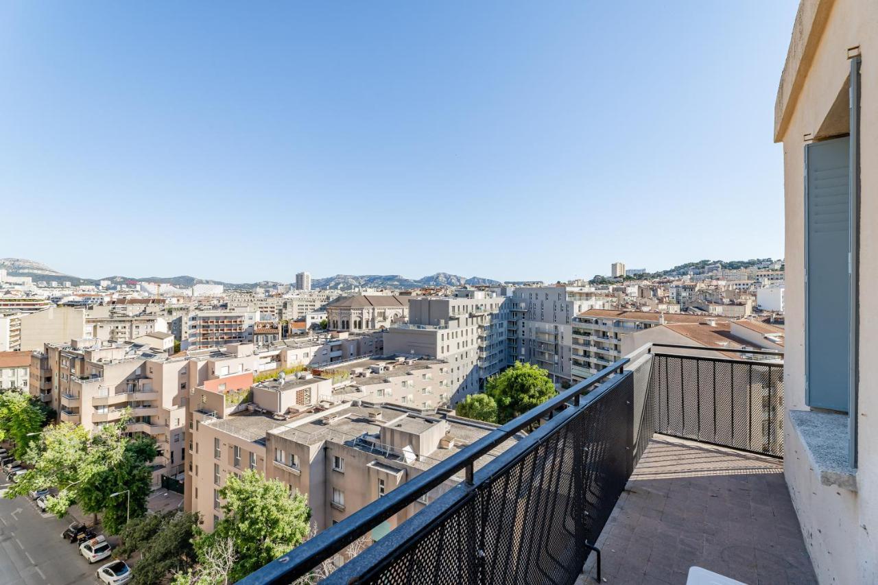 Apartamento Marseille: Superbe Vue Sur Notre-Dame De La Garde Exterior foto